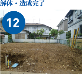 解体・造成完了